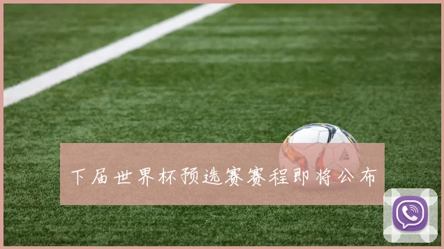 下届世界杯预选赛赛程即将公布
