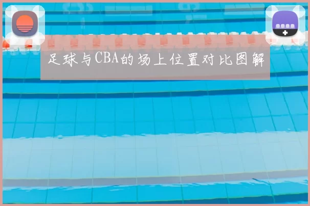 足球与CBA的场上位置对比图解