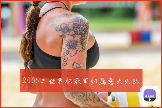 2006年世界杯冠军归属意大利队